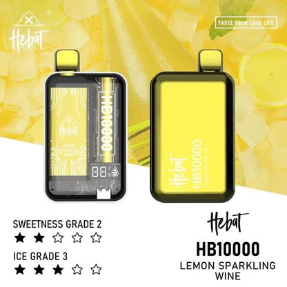 【喜貝 Hebat】10000口拋棄式電子煙 LED顯示屏 可充電 多口味選擇 台灣現貨速發:圖片 7