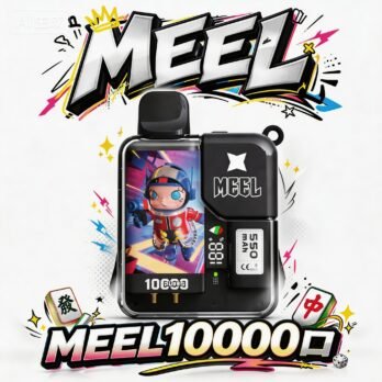 Meel Boost 麻將盒子 10000口拋棄式電子煙 可充電 8.5ml大容量 550mAh Mesh霧化 台灣現貨
