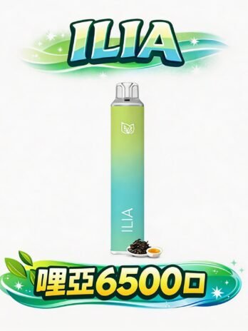 ILIA Bar4 四代拋棄式電子煙 6500口 10ml大容量 Type-c快充 不漏油順滑 多口味水果冰系 台灣現貨速發