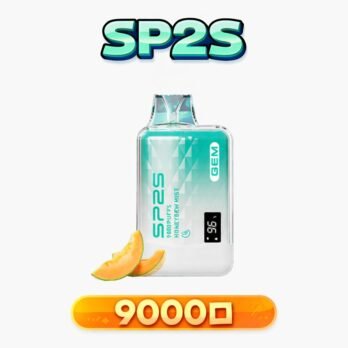 【SP2S GEM】思博瑞9000口拋棄式電子煙 智能顯示屏 600mah可充電 巨量煙油 水晶外殼 現貨秒發