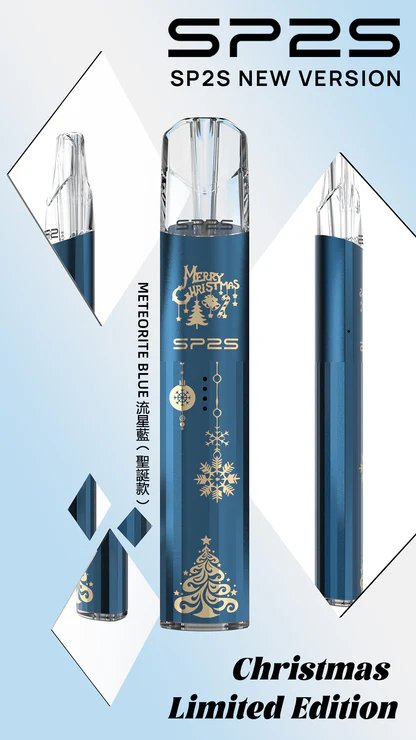 SP2S 聖誕限定 頂級鈦金屬浮雕主機 鹿頭雪花精湛工藝 幻影七彩 LED 燈效 一代通用主機 Type-C快充 台灣現貨秒發:圖片 5